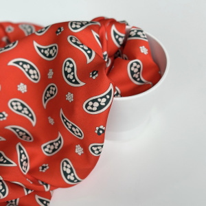 Вискозный шелк "Виста" оранж