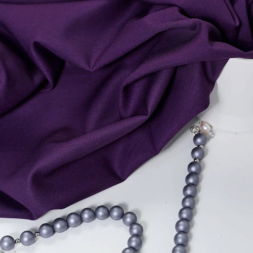 картинка Бамбук - сатин цвет баклажан от интернет магазина