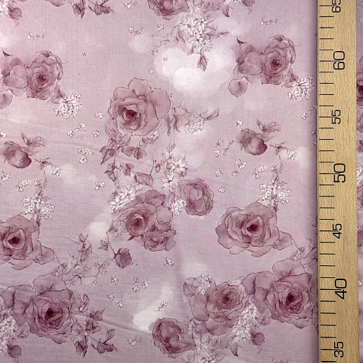 картинка Вискозный шелк "Нега" роз от интернет магазина