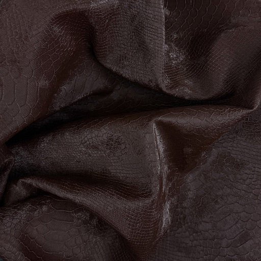 картинка Эко-кожа "Питон" коричневая от интернет магазина