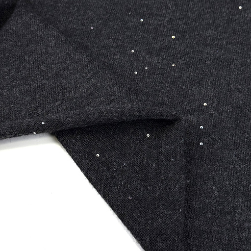 картинка Трикотаж Пайетка серый от интернет магазина