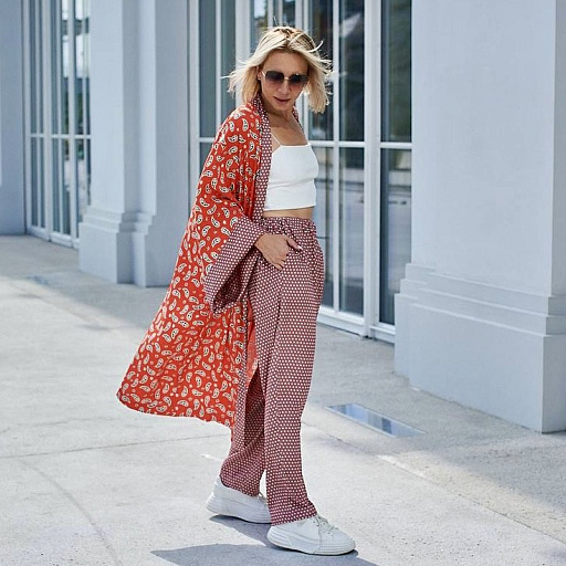 картинка Вискозный шелк "Виста" оранж от интернет магазина