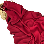 Шелк вискозный цвет бордо