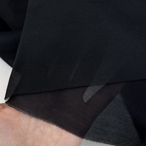 картинка Батист однотонный ЧЕРНЫЙ от интернет магазина