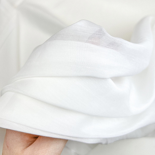 картинка Батист однотонный белый от интернет магазина