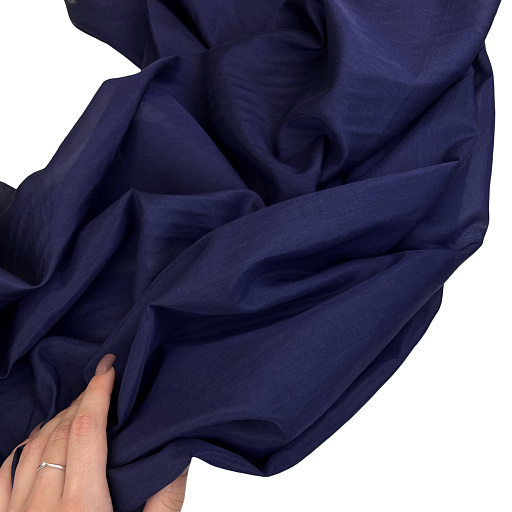 картинка Батист однотонный ТЕМНО СИНИЙ от интернет магазина