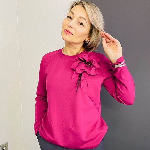 картинка Трикотаж-джерси фуксия от интернет магазина