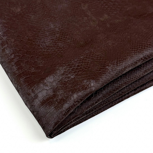 картинка Эко-кожа "Питон" коричневая от интернет магазина