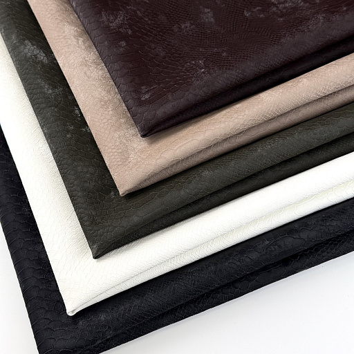 картинка Эко-кожа "Питон" белая от интернет магазина