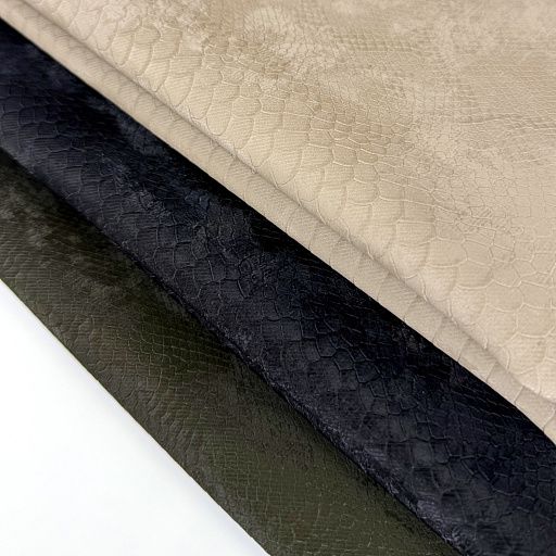 картинка Эко-кожа "Питон" хаки от интернет магазина