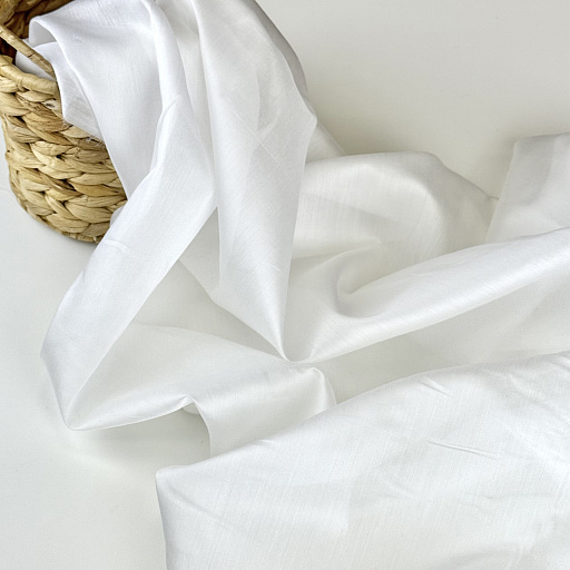 картинка Шифон однотонный белый от интернет магазина