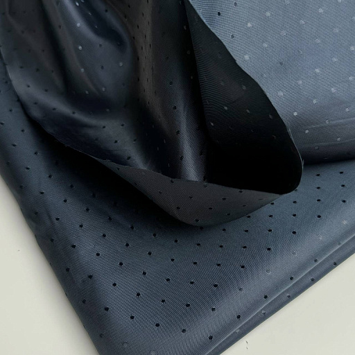 картинка Подкладка жаккардовая "Точки" черный от интернет магазина