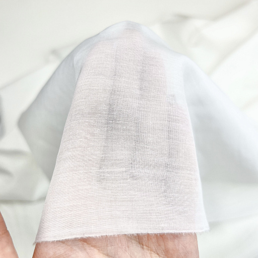 картинка Батист однотонный белый от интернет магазина