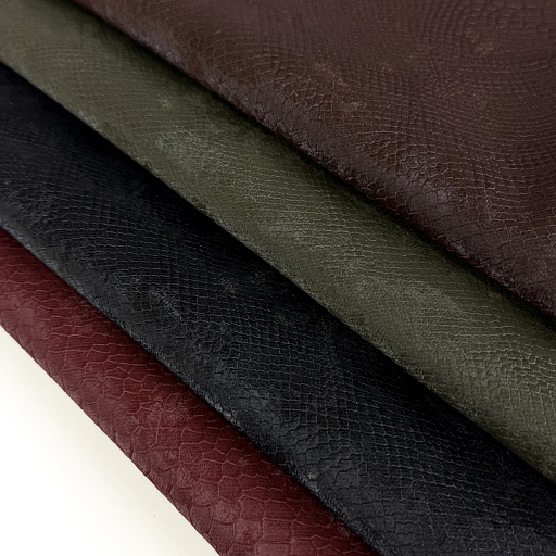 картинка Эко-кожа "Питон" коричневая от интернет магазина