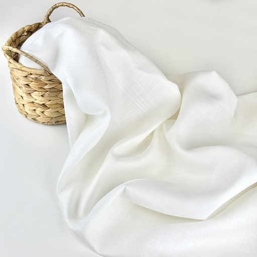 картинка Ткань плательная "Тенсел-лен" цвет айвори от интернет магазина