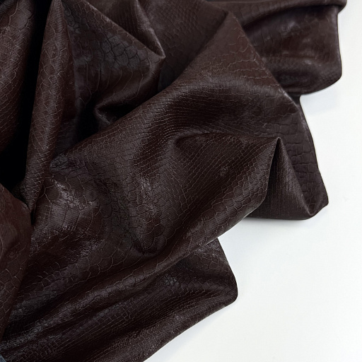 картинка Эко-кожа "Питон" коричневая от интернет магазина