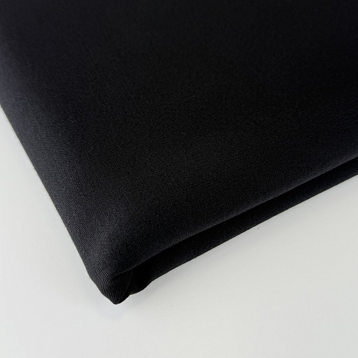 картинка Трикотаж-джерси ЧЕРНЫЙ 300 г\м2 от интернет магазина