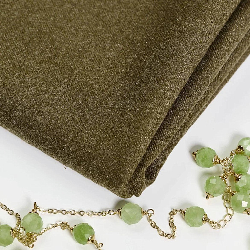 картинка Плательно-костюмная "Пальмира" хаки от интернет магазина