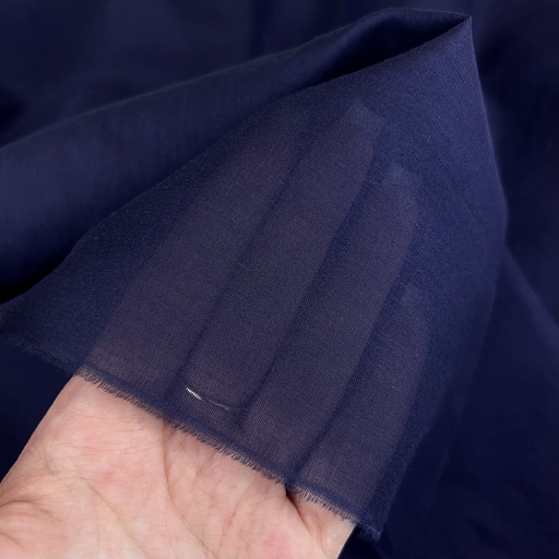 картинка Батист однотонный ТЕМНО СИНИЙ от интернет магазина