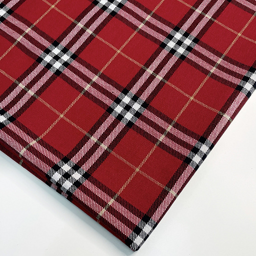 картинка Клетка фуле красная от интернет магазина