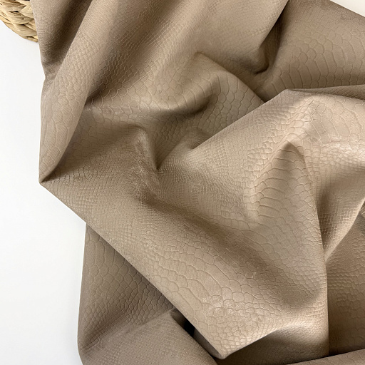 картинка Эко-кожа "Питон" беж от интернет магазина