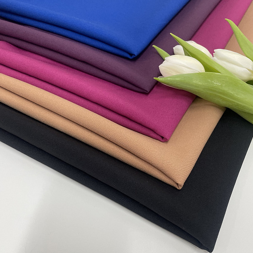 картинка Плательно-костюмная Нева" цвет электрик от интернет магазина