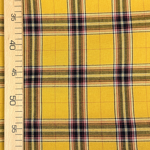 картинка Клетка фуле "Ранчо" желтая от интернет магазина