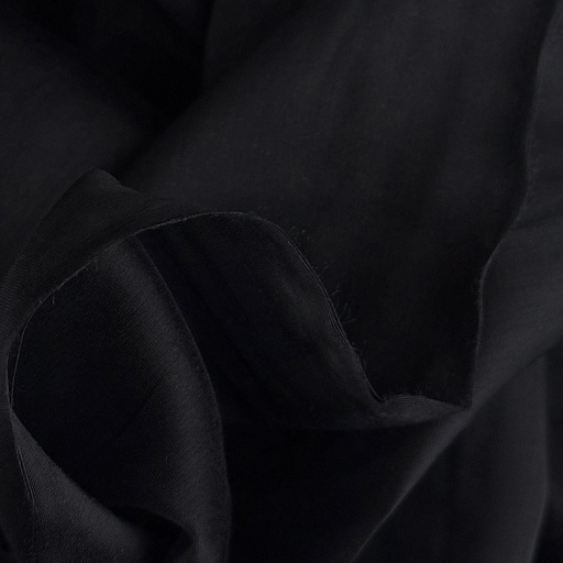 картинка Шифон однотонный черный от интернет магазина