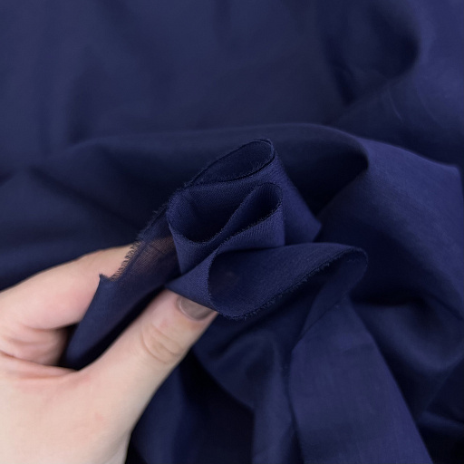 картинка Батист однотонный ТЕМНО СИНИЙ от интернет магазина