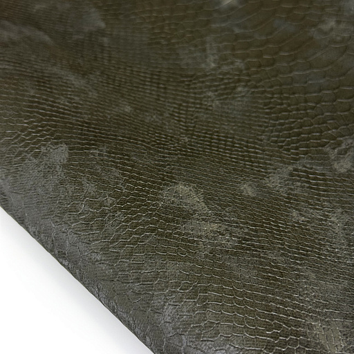 картинка Эко-кожа "Питон" хаки от интернет магазина