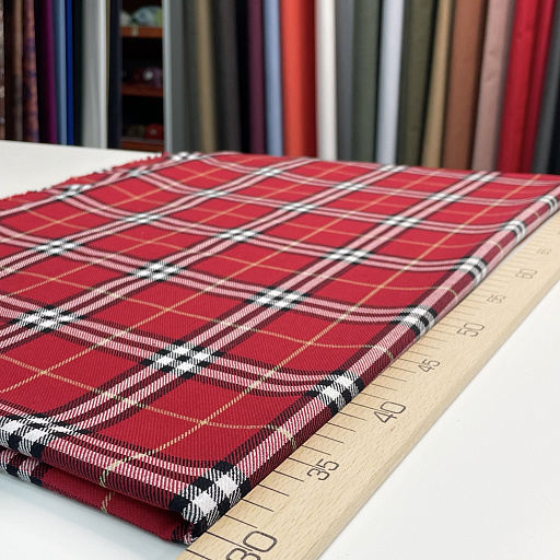 картинка Клетка фуле красная от интернет магазина