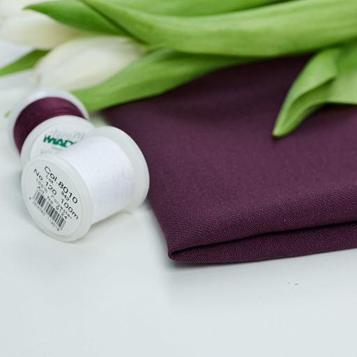 картинка Плательно-костюмная Нева" цвет баклажан от интернет магазина