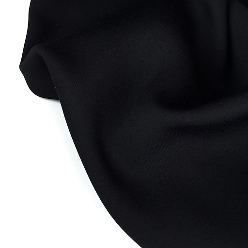 картинка Шелк вискозный цвет черный от интернет магазина