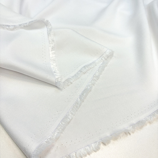 картинка Штапель однотон БЕЛЫЙ от интернет магазина