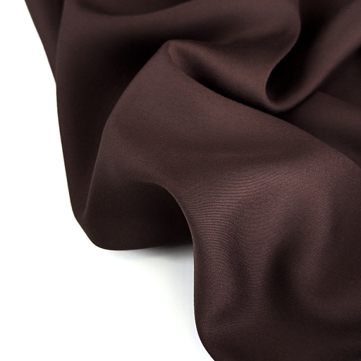 картинка Шелк вискозный цвет коричневый от интернет магазина